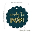 thumbnail image 6 of Inkdotpot Gold Foil Paper Hang Tags Ready To Pop Baby Shower Favor Tags 100 Pieces, 6 of 7