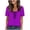 PurpleC, variant on Bixock Women's Short Sleeve Blouse,Summer Casual Tops,Fashion Plaid Print Layered Style Crewneck Short Sleeve Soft Stretchable T-shirts