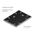 thumbnail image 3 of Aluminum Metal and Glass Single Picture Frame 12x16, 3 of 7