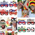 thumbnail image 3 of 2 uds 2022 Copa del Mundo de Qatar suministros para fiestas gafas de fútbol gafas de fútbol suministros para fanáticos de la Copa del Mundo gafas de fiesta de fútbol, 3 of 4