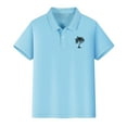 thumbnail image 6 of FDDMis Kids Long Sleeve Shirts for Girls White Shirts White Polo Shirts Boys Girls Christmas Tops Size 14-16 Holiday Gift Girls Clothes Size 8 Gifts, Light Blue 11-12 Years, 6 of 8