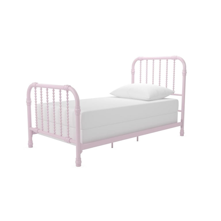 Little Seeds Monarch Hill Wren Metal Bed Twin, Pink - Walmart.com