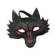 thumbnail image 1 of Máscara de animal de Halloween, accesorios, disfraz de Halloween para fiesta, festival, carnaval Negro Rojo, 1 of 9