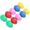 thumbnail image 2 of 10 Pack de PercusióN PláStico Instrumento Musical Juguetes Egg Maracas Shakers, 2 of 5