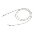 thumbnail image 4 of Chaîne de Retenue pour Lunettes, Lunettes de Lecture, Lunettes de Soleil, Chaîne Rétro, Corde Perlée de Lecture, Support de Sangle pour Lunettes, Décoration, Blanc, 4 of 8