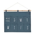 thumbnail image 2 of Wall Hanging Organizer Multi-Pocket Wall Mount Storage Bag Foldable Hanging Pocket Organizer For Bathroom Bedroom Dorm Kitchen Door, 2 of 6