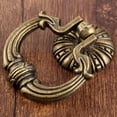 thumbnail image 4 of 1 Set Antiguo Bronce Pull Mango Anillo Perilla Vintage Europa Estilo 80mm * 57mm Decoración Decoración Cocina Caja de Caja Puerta de Armario, 4 of 6