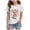 F4-White, variant on sdbrld Kids Merry Christmas Gift Girls Xmas Cartoon Short Sleeve Tshirts Tops for Holiday Wear Red Sizes 7-8 Years