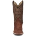 thumbnail image 4 of Justin Men's Full-Quill Ostrich Exotic Boot Square Toe - AQ8531 10.5 EE  US, 4 of 7