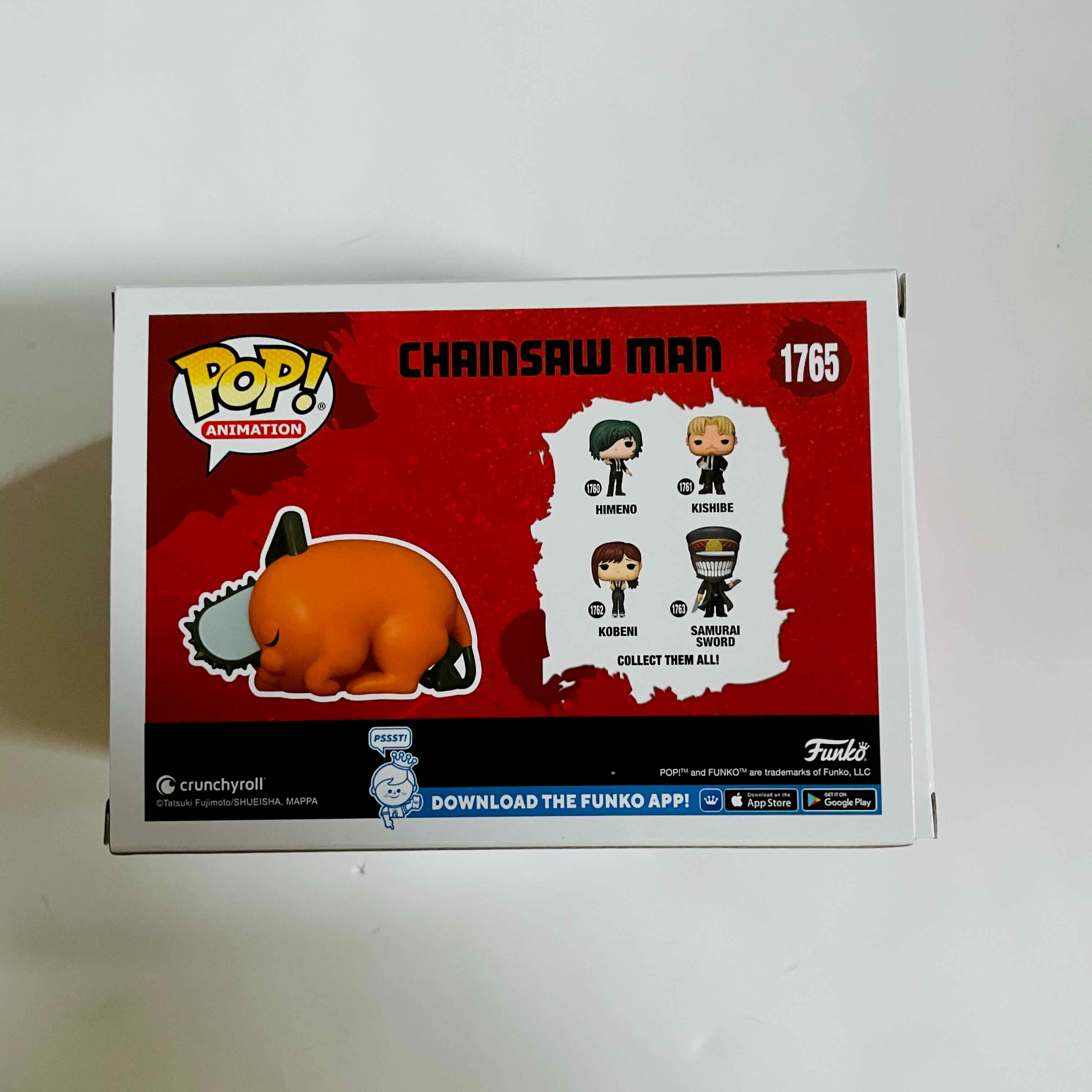 Funko Pop! Animation : Chainsaw Man #1765 - Pochita & Protector