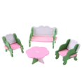 thumbnail image 3 of Juego de muebles de simulación de casa de muñecas en miniatura de madera Juguete educativo para niños (555 Ndcxsfigh Nuevos Originales, 3 of 8