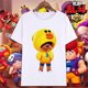 thumbnail image 3 of Camiseta con estampado de Brawl para niños, disfraz de Cosplay de estrellas de Anime, disfraz de Leon Spike, regalos de algodón para niños, camisetas casuales divertidas de verano para niños, 3 of 5
