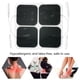 thumbnail image 1 of Parches de electrodo, almohadilla de electrodo no tejida 5x5cm pin de contacto rectus masaje de masaje, multas para gimnasio para el deporte de eJercio en el hoger, 1 of 7