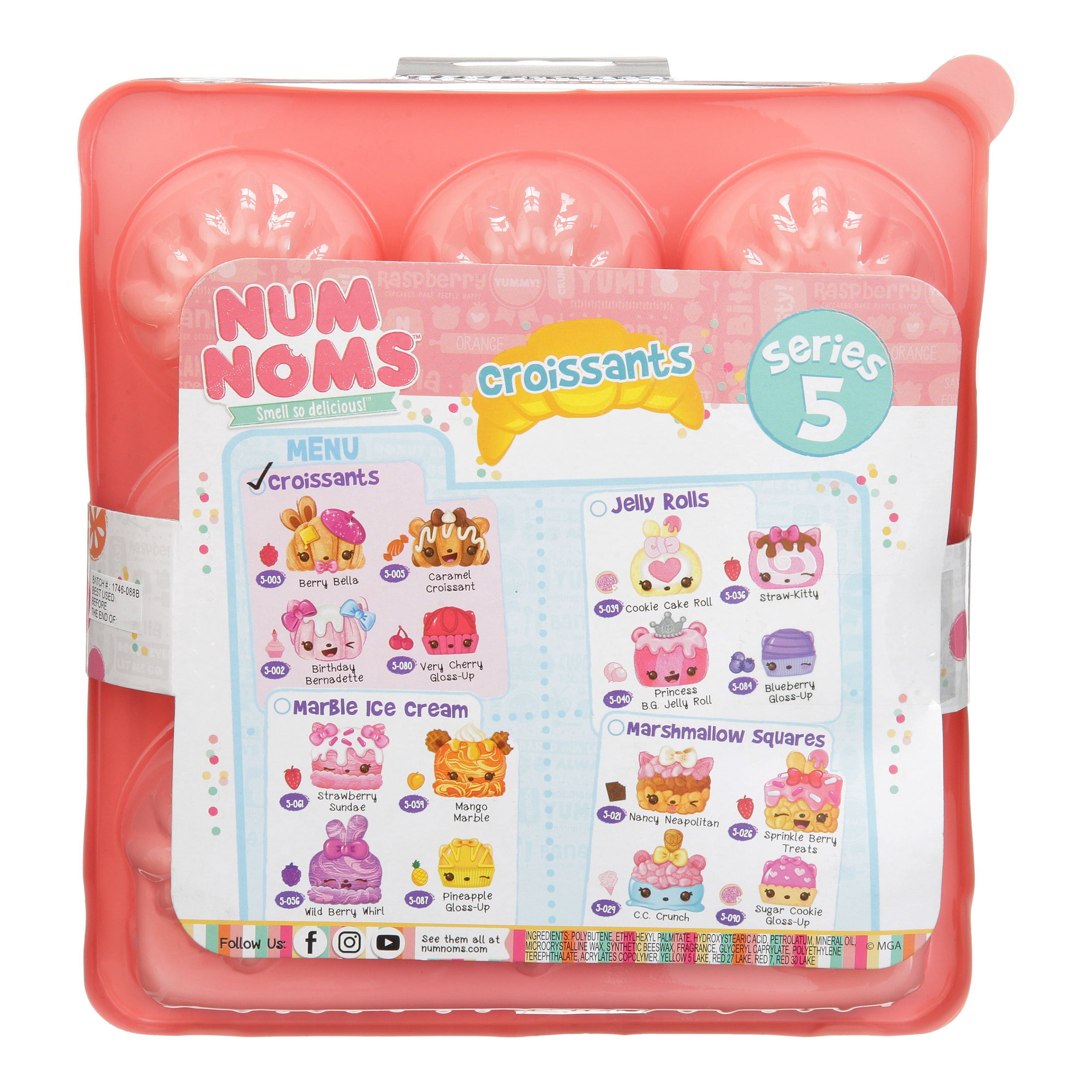 Num Noms's action figures checklist