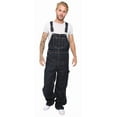 thumbnail image 3 of Men Denim Bib And Brace Overalls Painters Coveralls Pro Work Engineer Dungarees, 3 of 7