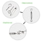 thumbnail image 4 of Pcs Wire Tensioner M4 Stainless Steel Adjustable Turnbuckle Hook And Eye Set Heavy Duty, 4 of 5