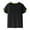 Black, variant on Doomiva Boys' Quick-drying Short Sleeve T-Shirt Gym Outdoor Sports Running Athletic Tee Shirt Top Orange 120