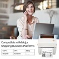 thumbnail image 2 of Bisofice Portable printer,Label Maker Compatible 4*6in Commercial Label Maker Label Printer 4 * 6in Android Ios Windows Maker Compatible With Usb+bt Thermal Label Labels Usb Speed * 6in Labels Lanru, 2 of 7