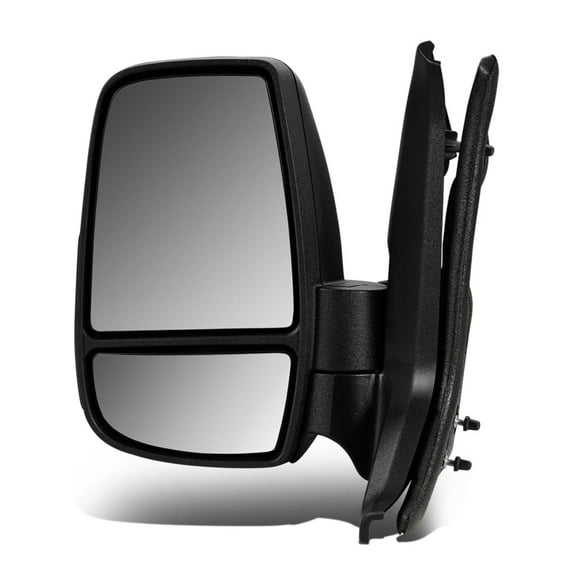 DNA Motoring Manual Adjustment Driver Left Side View Door Mirror for 2015-2020 Ford Transit 150-350