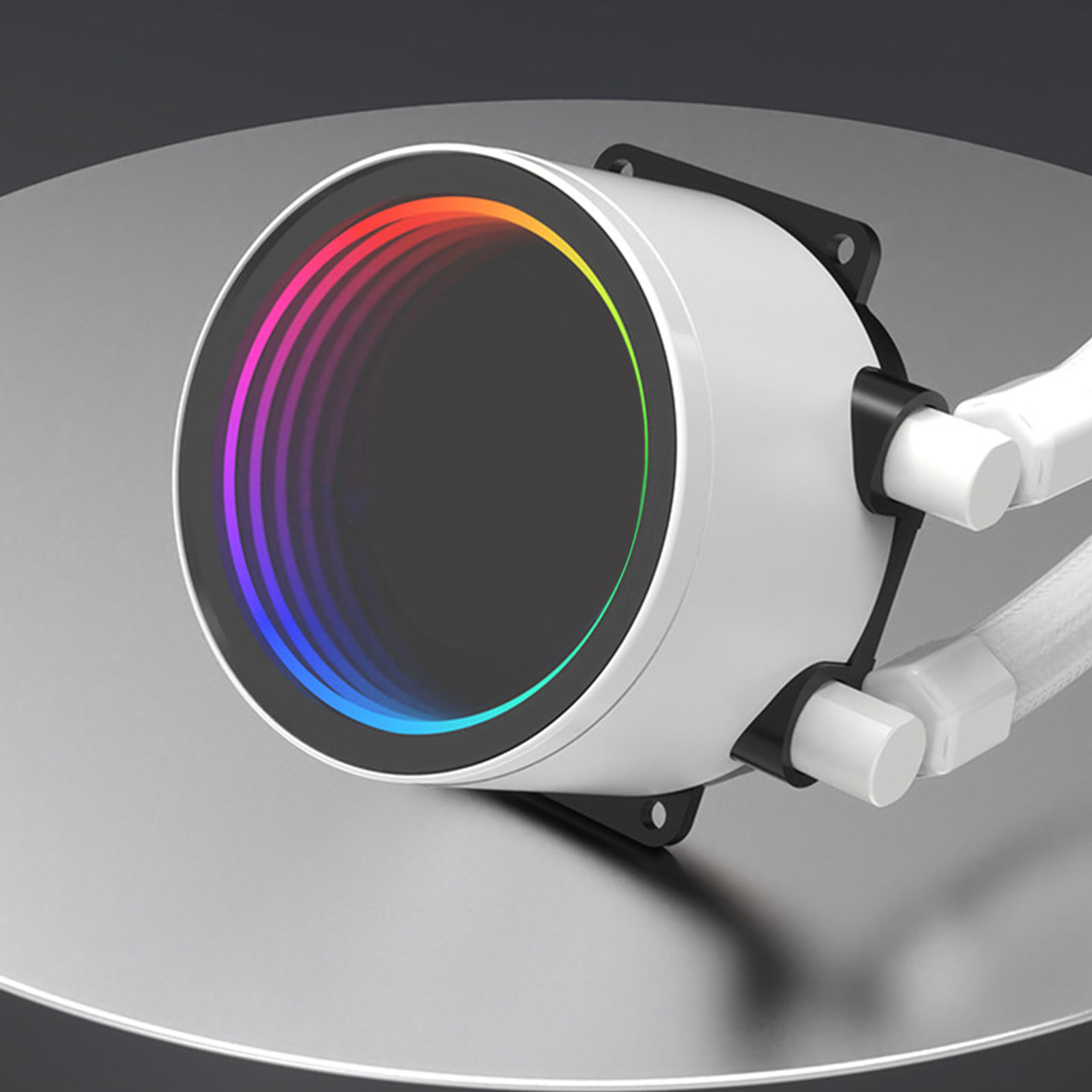 Copper Aluminum CPU Liquid Cooler RGB CPU Water Cooler PWM & CPU Liquid Cooler Good Heat Dissipation