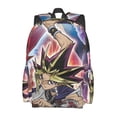 thumbnail image 2 of Yu-Gi-Oh Film Unisex Laptop Backpack Large Capacity Daypack Shoulders School Bookbag Satchel Rucksack Travel Bag, 2 of 8