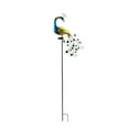 thumbnail image 2 of Cadorn Solar - Powered Peacock - Shaped Iron Art Garden Light - Outdoor Decor & Lighting, 2 of 9