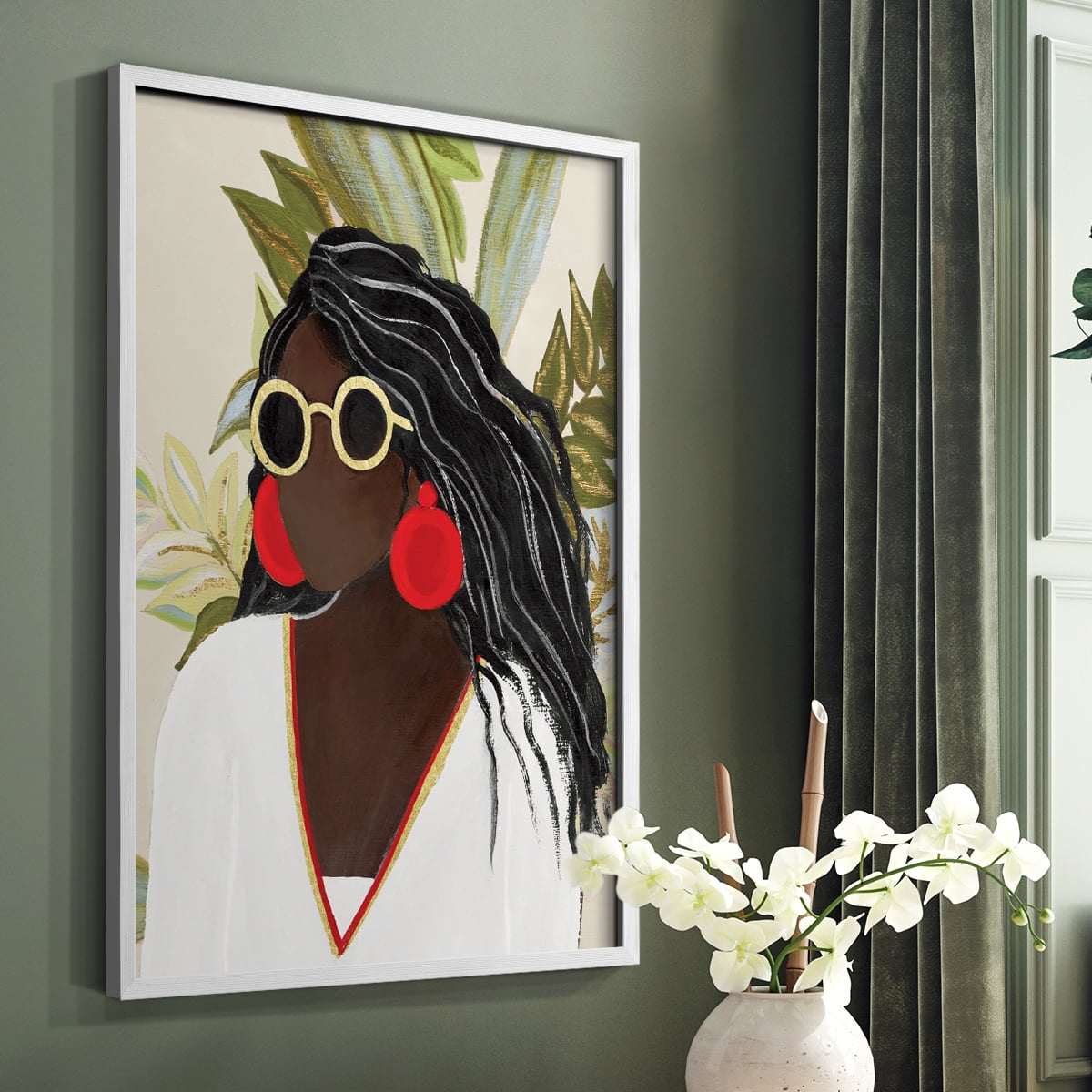 All That Beauty II in Paper Solid Wood 11 x 14 Framed Print