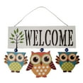 thumbnail image 2 of 2 Piezas Letreros De Bienvenida Macarena Licencia Colgante De Pared Para Home and Garden Cafe, 2 of 8