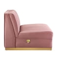 thumbnail image 5 of Sanguine Channel Tufted Performance Velvet 4-Seat Modular Sectional Sofa, 5 of 6