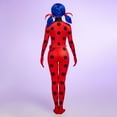 thumbnail image 4 of [Officially Licensed] Miraculous Ladybug Costume Set Screen Printing Jumpsuit with Eye Mask Yoyo Bag, S, 4 of 12