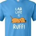 thumbnail image 4 of Inktastic Lab Life is Ruff Yellow Labrador T-Shirt, 4 of 5