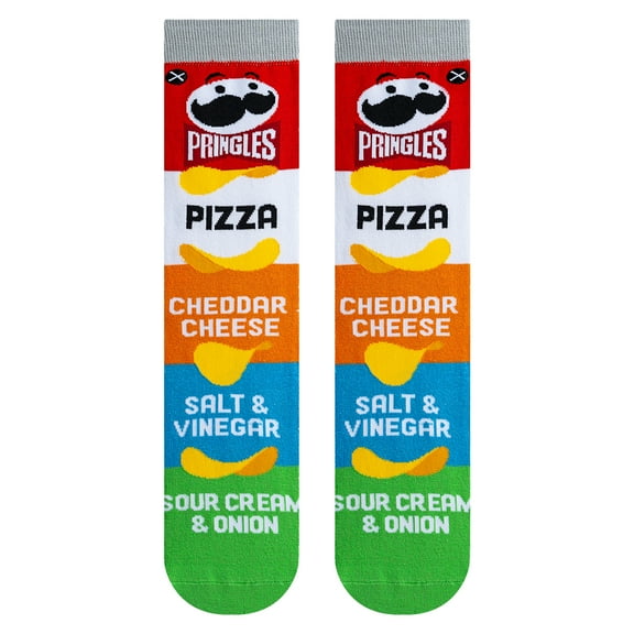 Pringles Flavors Mash-Up Men's Crew Socks