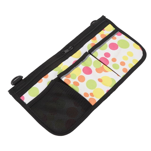 Bolsa lateral para silla de ruedas oxford 600d a Prueba de Agua Bolsillo Múltiple Correa Ajustable Bolsa de Almacenamiento para andador Bolsa Lateral Para Silla de Ruedas Bolsa de