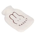 thumbnail image 4 of Hot Water Bag, Detachable Hot Water Bottle Threaded Stopper 1000ml Thickened PVC  For Winter Coffee Color,White,Purple, 4 of 8