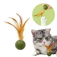 thumbnail image 2 of Juguetes para gatos Juguetes de plumas para gatos Juguetes para lamer y masticar Juguetes para limpiar los dientes de los gatos Gatos, 2 of 8