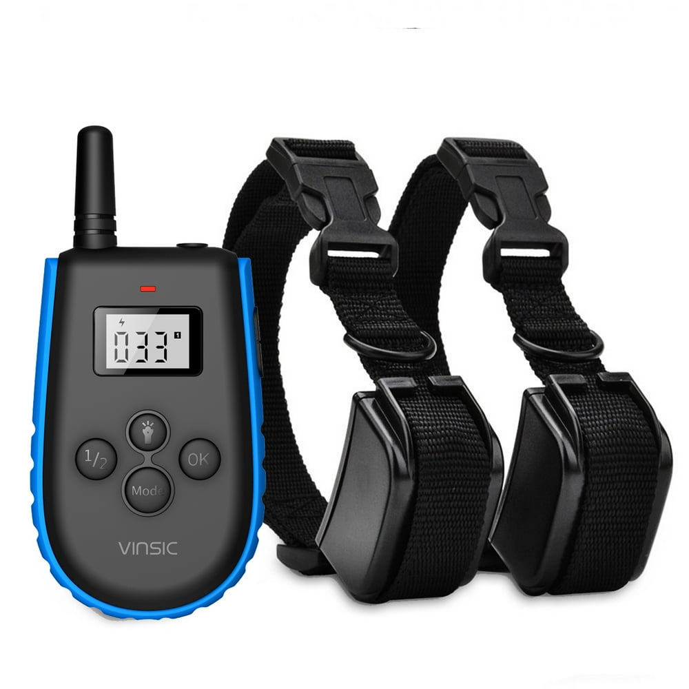 Dog Training Collar, Vinsic® 300 Meters Remote Control Rechargeable Dog