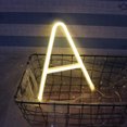 thumbnail image 1 of Coofit LED Neon Light Alphabet Letter Sign Neon Night Light Wall Decor for Home Holiday, 1 of 7