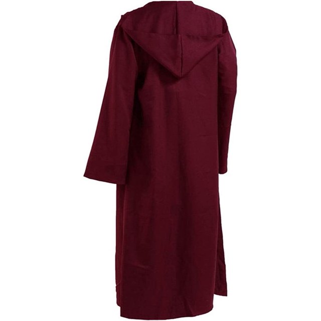 GOLDSTITCH Traje con capucha para hombre, capa de caballero, disfraz de Cosplay