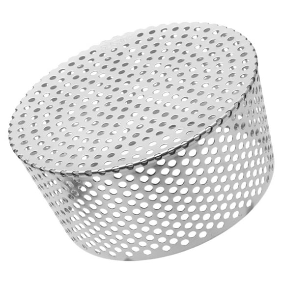 OUNONA Stainless Steel Roof Drain Dome, Heavy-Duty Outdoor Anti-Blocking Strainer For Yard Gutter Cleaning Drainage Solution