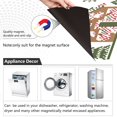 thumbnail image 4 of Yayeee Magnetic Dishwasher Cover for The Front Decoration Home Kitchen Machine Sticker Protector, Brown Nordic Christmas, 4 of 6