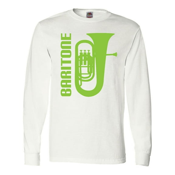 Inktastic Baritone Player Music Long Sleeve T-Shirt
