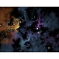 thumbnail image 2 of Illustration of a gaseous nebula from which star formation may occur Poster Print, 2 of 2