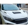 thumbnail image 2 of Coconut Ok 3Pcs Glossy Black Car Center&Side Air Flow intake Hood Scoop Vent Bonnet Decorative Cover Fit for All Automobiles Exterior Parts, 2 of 10