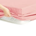 thumbnail image 3 of The Great American Store- 1800 Series 100% Authentic Microfiber Pack of 10 Fitted Sheet / Bottom Sheet 21 Inch Deep Pocket (Solid Hot Pink, Full) - ALL ROUND ELASTIC FOR PERFECT FIT, 3 of 6