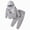A9-Grey, variant on Girls 2Pcs Outfit Set Children Long Sleeved Hoodie Pants Cute Casual Set for 6-24 Months 2T 3T 4T 5T 6T Children Yellow,7-8 Years