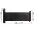 thumbnail image 6 of Highperformance Graphics Card PCI-E x 16 Risers Extension Cable PCIExpress RiserShielded Extender for GPU Vertical, 6 of 6