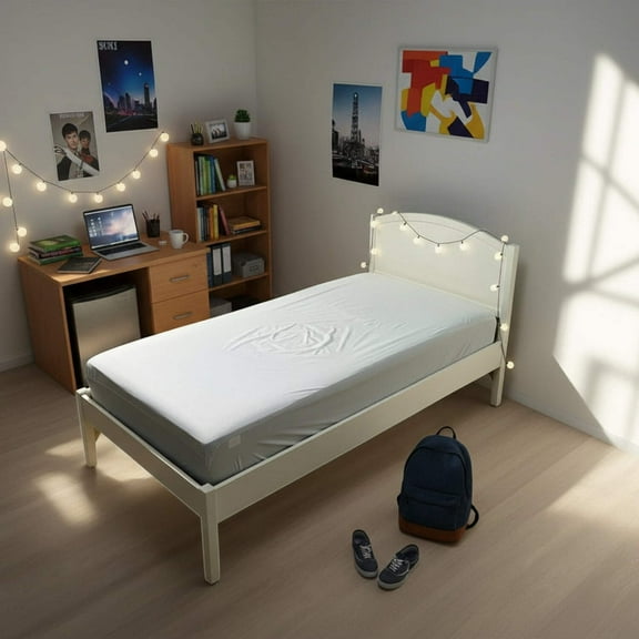 Luxuri Livinâ„¢ Twin Xtra Long water Proof Dorm Mattress Cover or protector