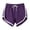 Purple, variant on Womens Lounge Shorts Casual Summer Sports Shorts Workout Yoga Shorts Women's Sweat Shorts with Pockets Drawstring Running Gym Shorts