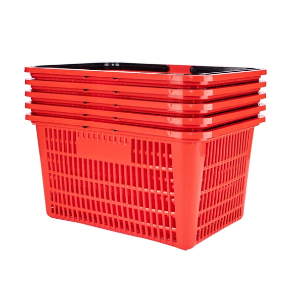SSWBasics Red Shopping Basket