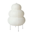 thumbnail image 1 of Lámpara de escritorio de de noche nórdica, de papel de UE sin montar, soporte , lámpara de mesa, luz de noche para Sunnimix lámparas para dormitorio, 1 of 8